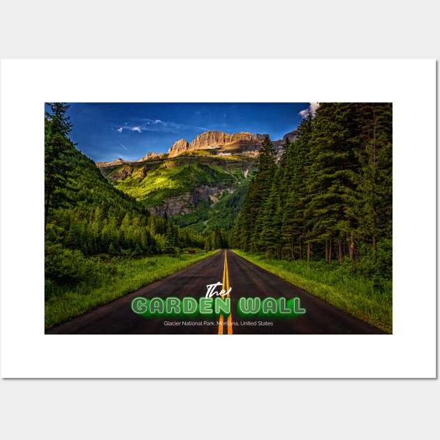 The Garden Wall Glacier National Park Wall Art by Gestalt Imagery